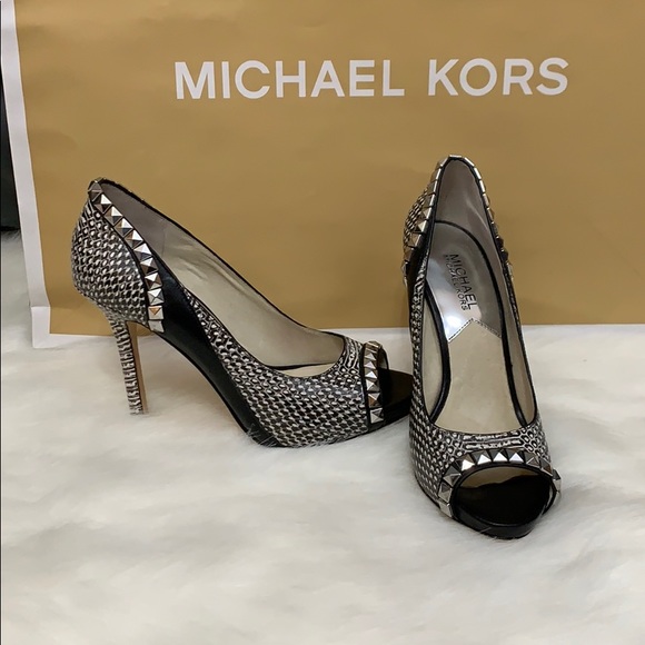 Snake skin Michael Kors heels - Picture 2 of 8